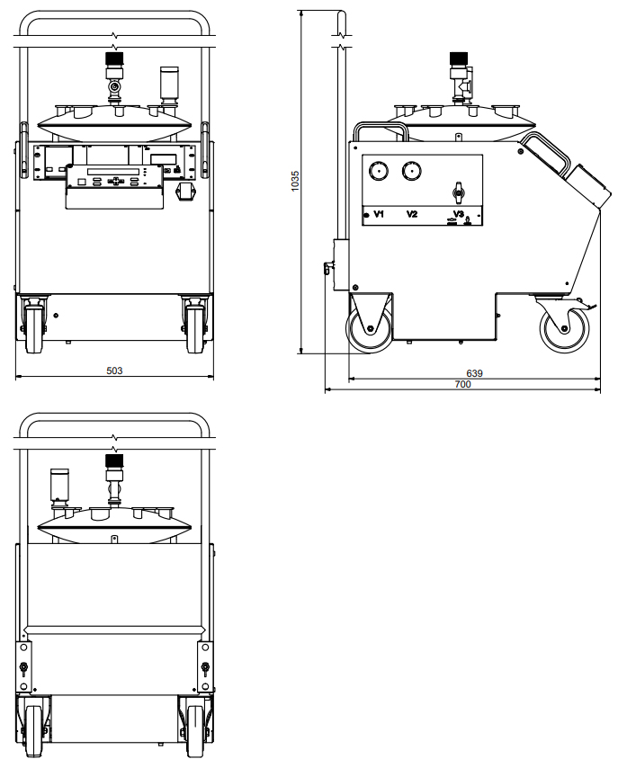 Pfeiffer Calibration System Pro Dimensions, PSA30110, PS A30 110